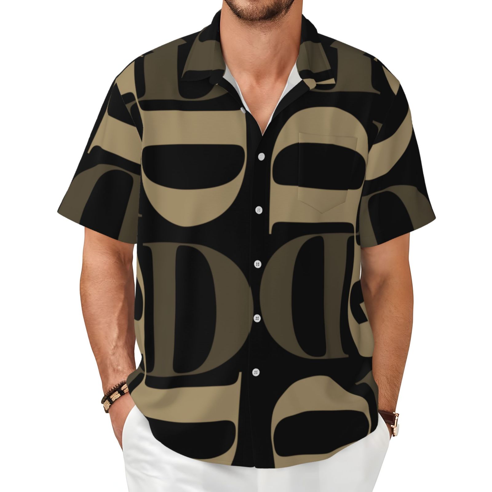 Men's Short-sleeved Shirt