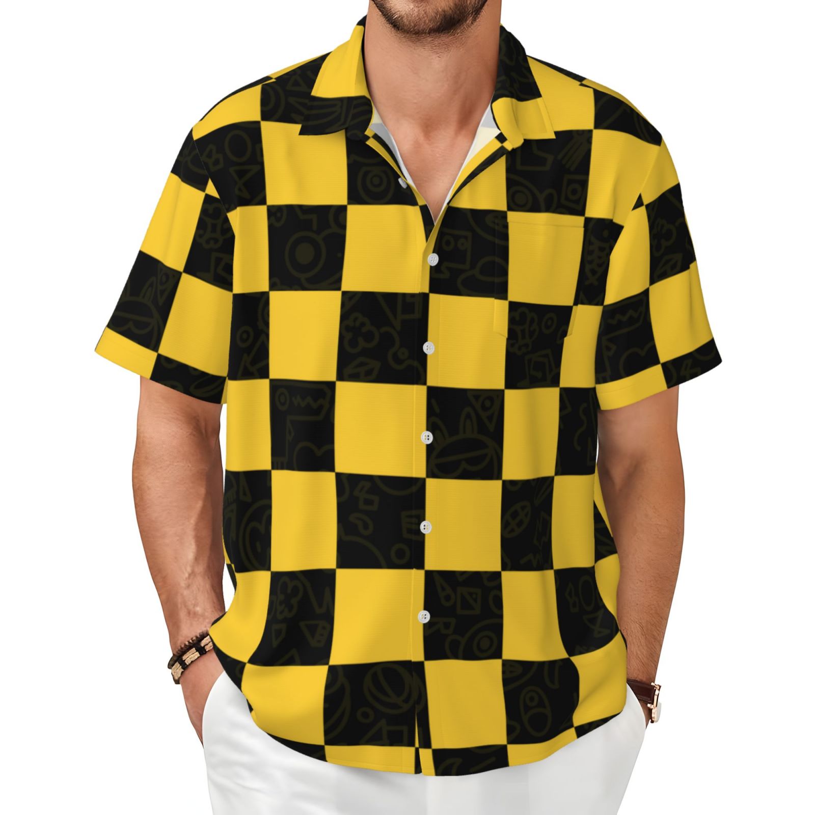 Men's Short-sleeved Shirt